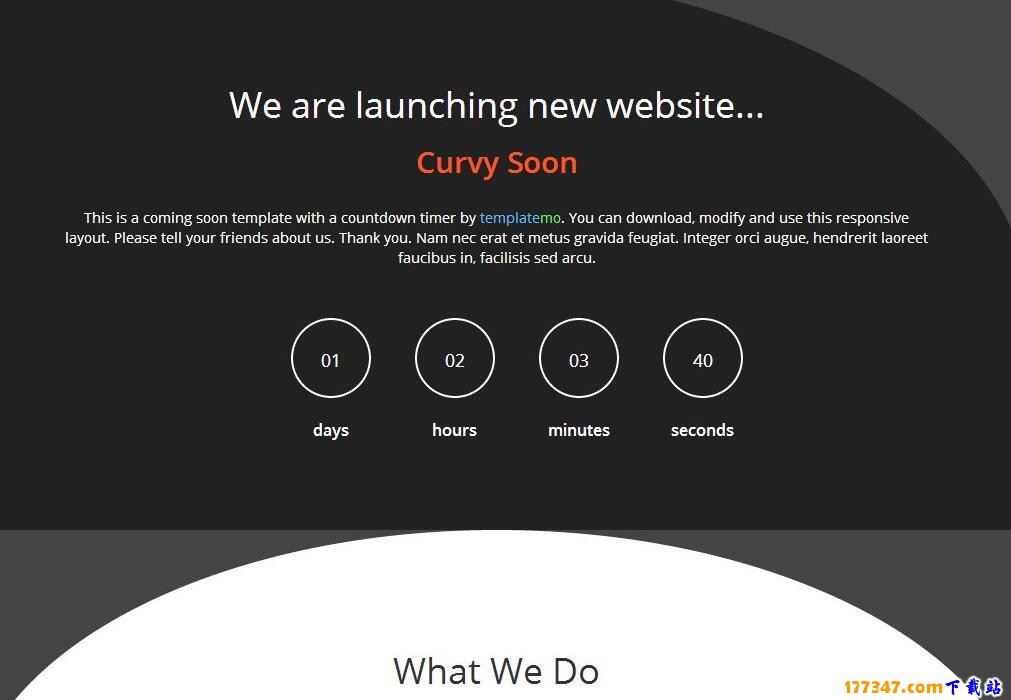 模板網站搭建_模板網站建站方案_網站正在建設中模板